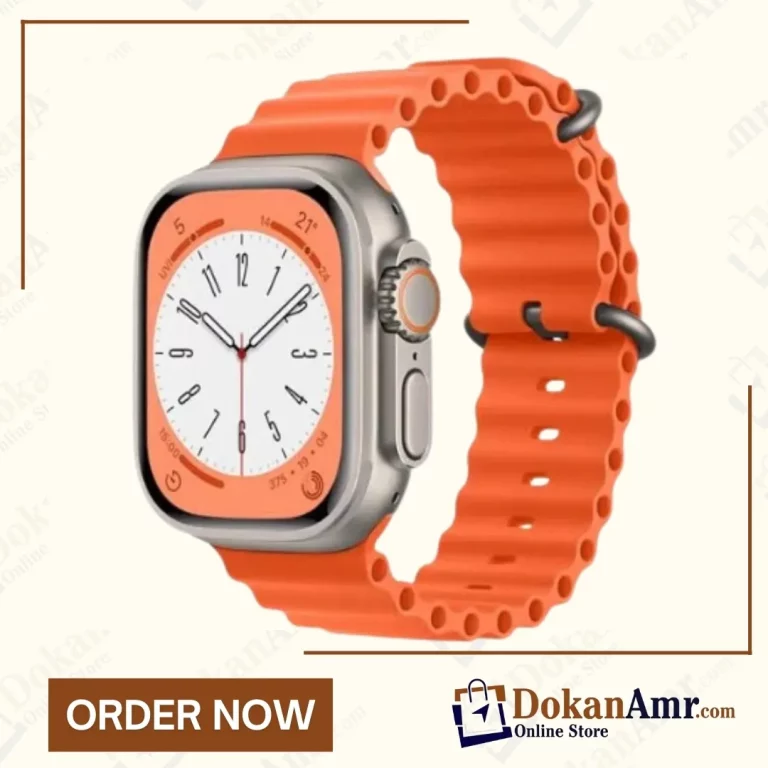 Smart Watch 8 DR-05 – Orange Color